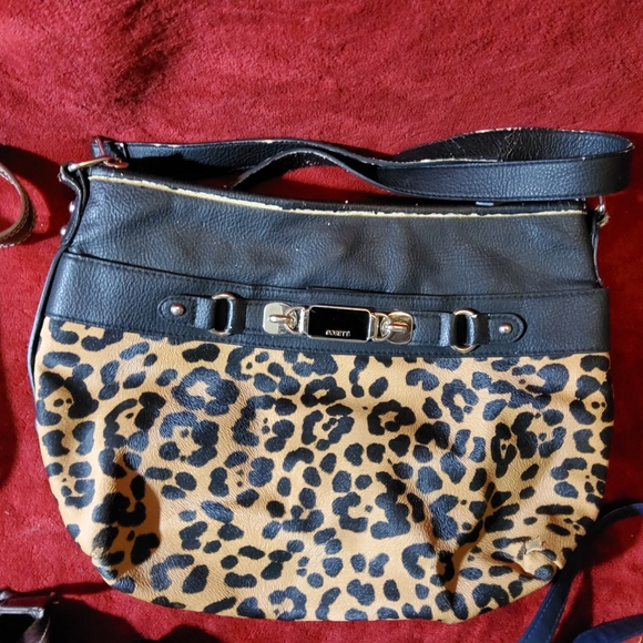 FLAWED & DAMAGED Handbag Purse Mixed Lot Of 4 Camoflage Leopard Rosetti Unbrande - Picture 8 of 10